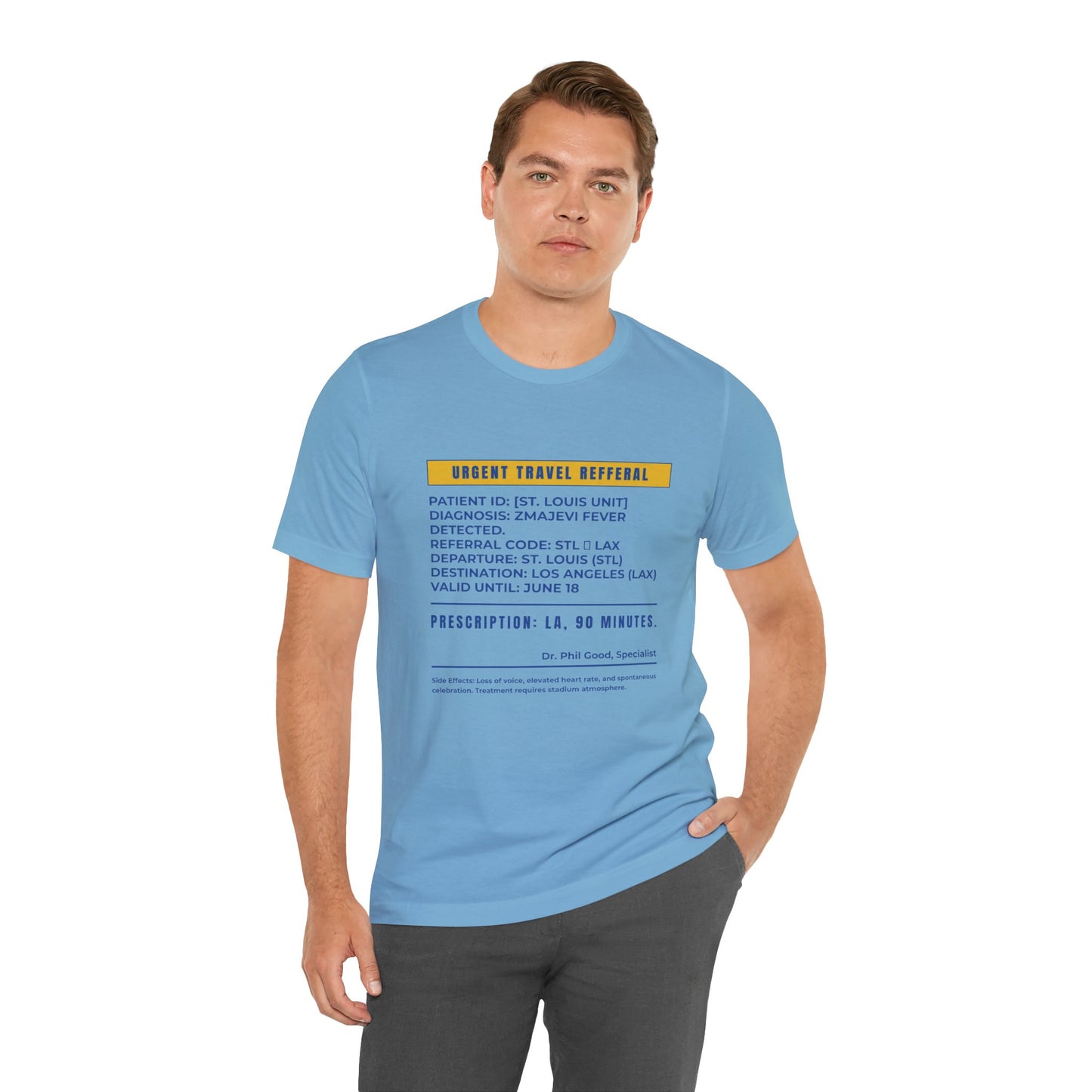 St. Louis to LA Unisex  Tee World Cup Edition