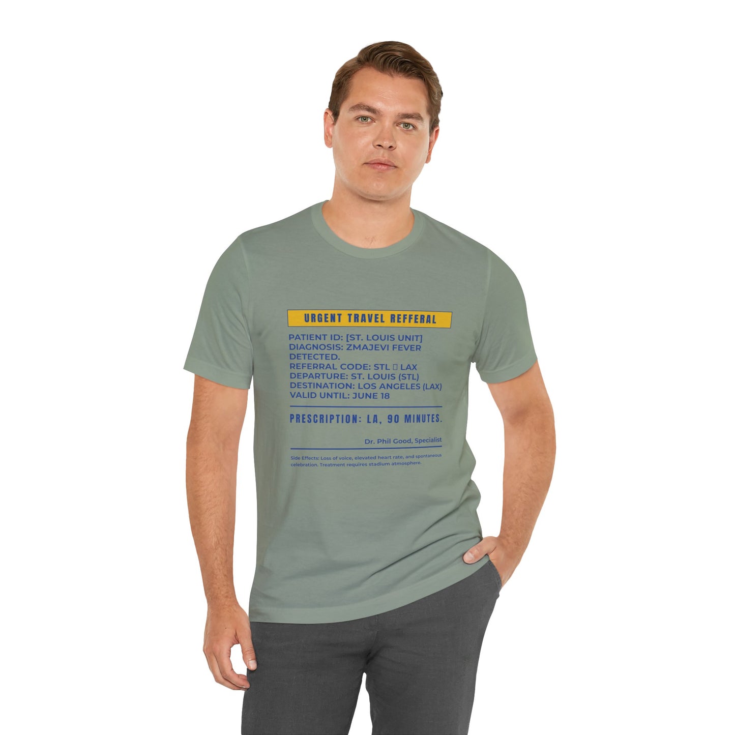 St. Louis to LA Unisex  Tee World Cup Edition