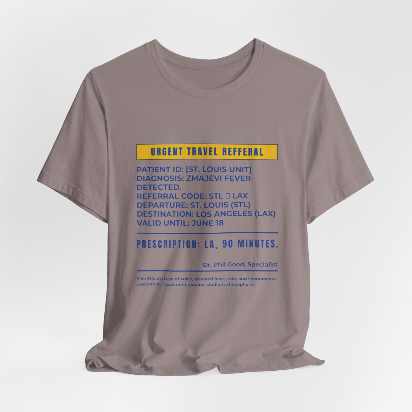 St. Louis to LA Unisex  Tee World Cup Edition