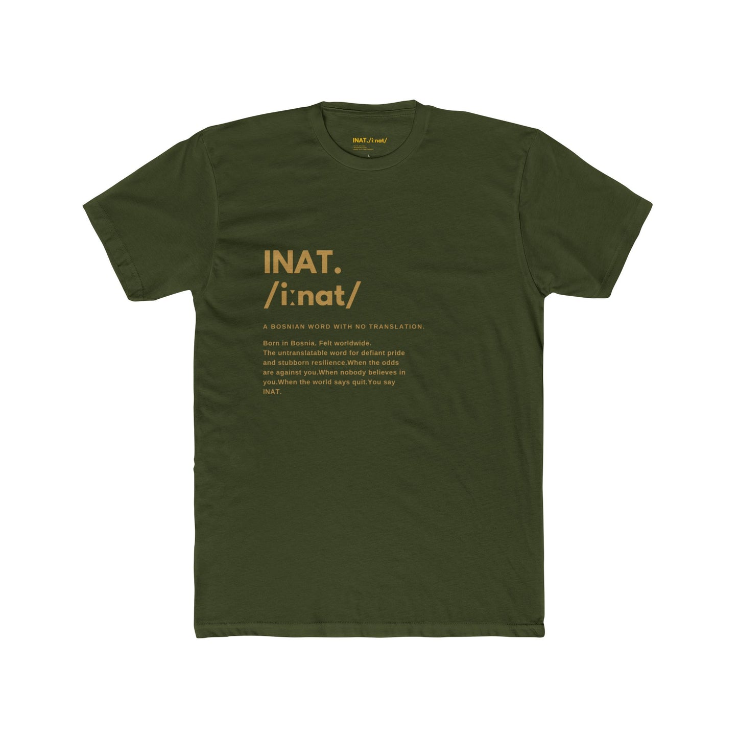INAT Unisex Cotton Tee
