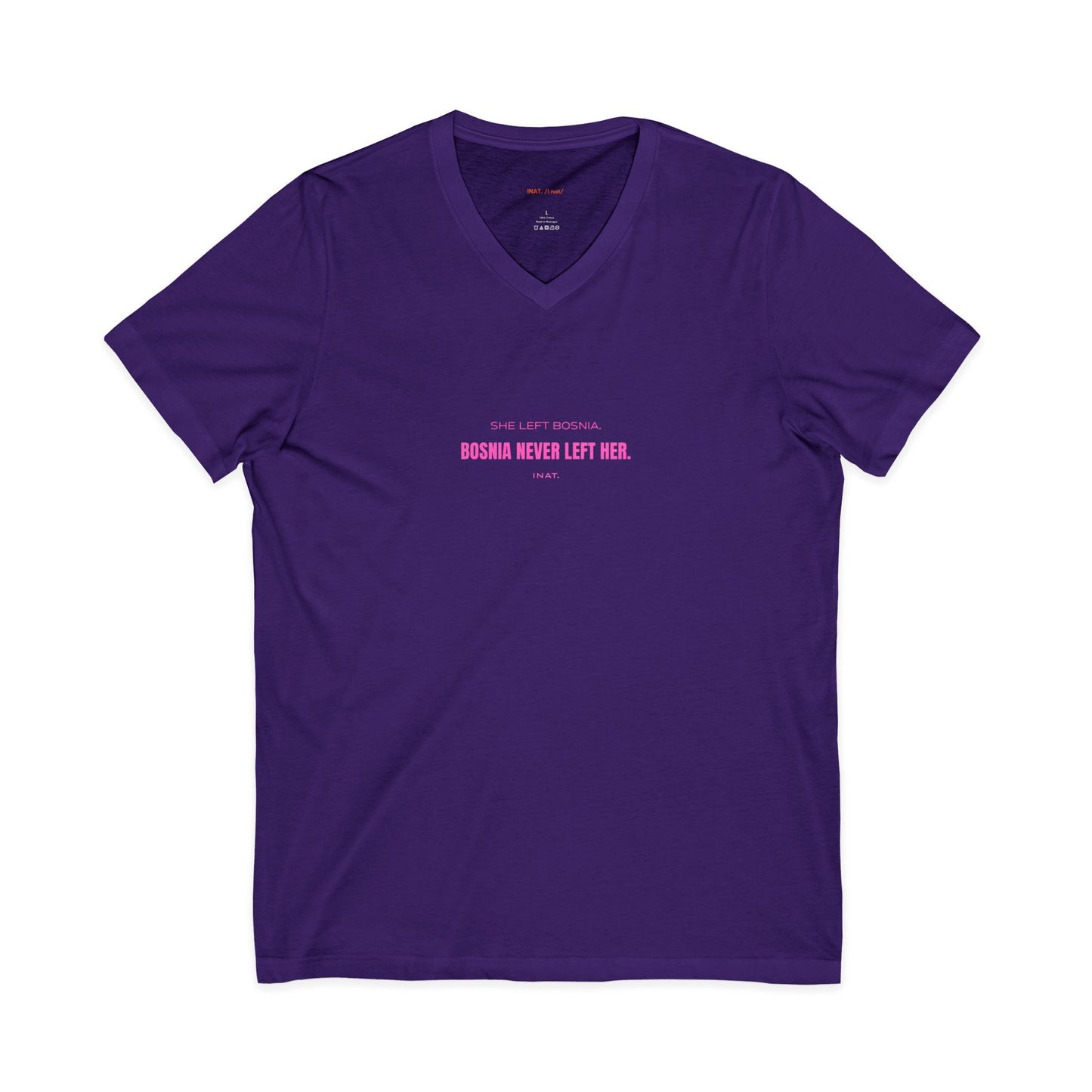 'Bosnia never left her' Women's  Shirt