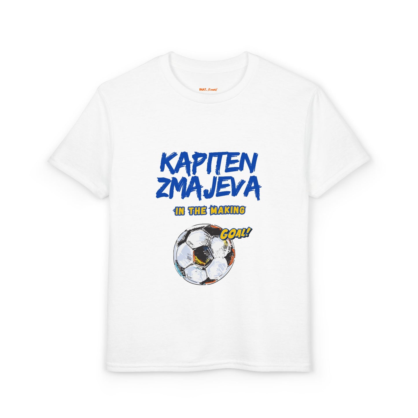 Future Zmaj Youth Soccer T‑Shirt – "In the Making" Goal Graphic