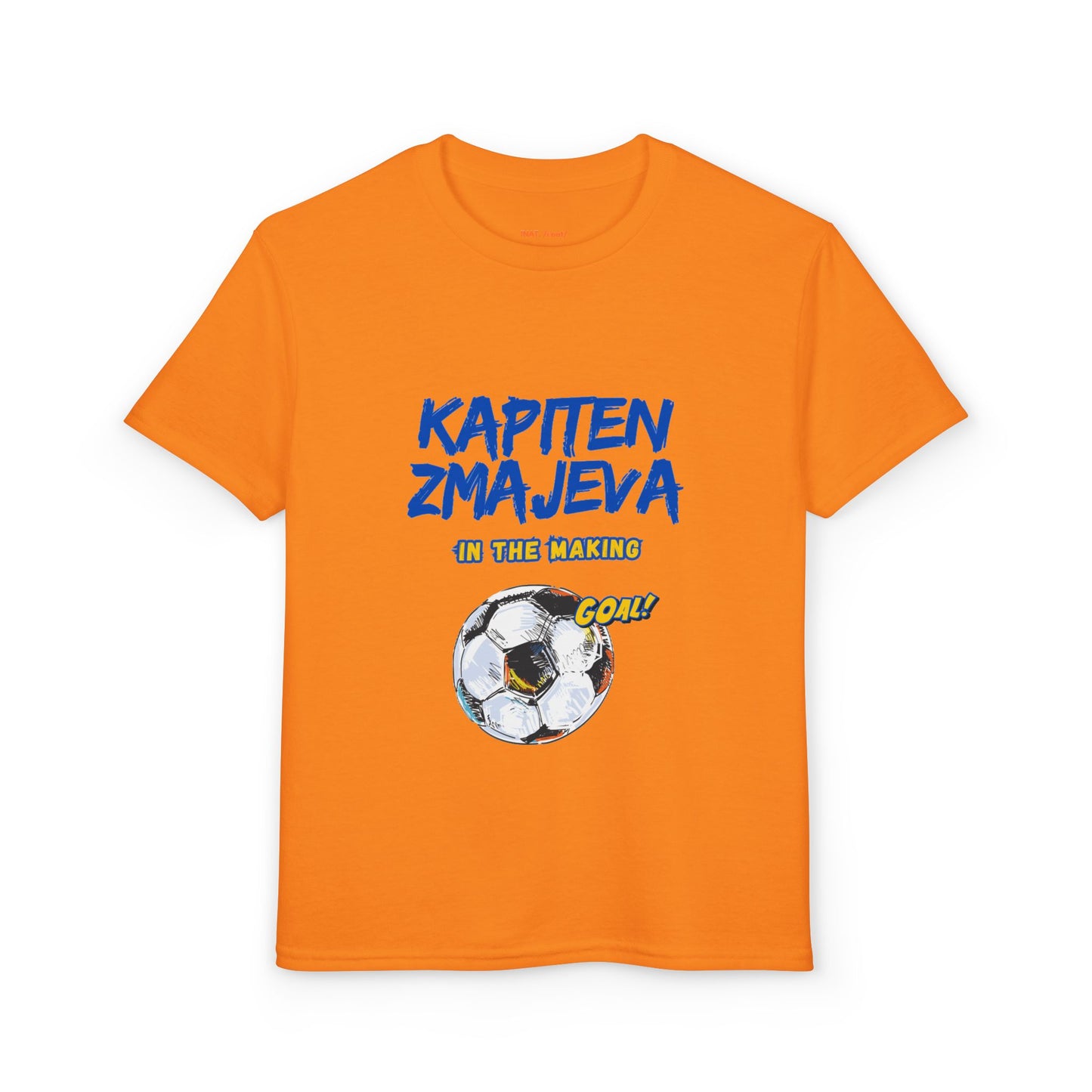 Future Zmaj Youth Soccer T‑Shirt – "In the Making" Goal Graphic