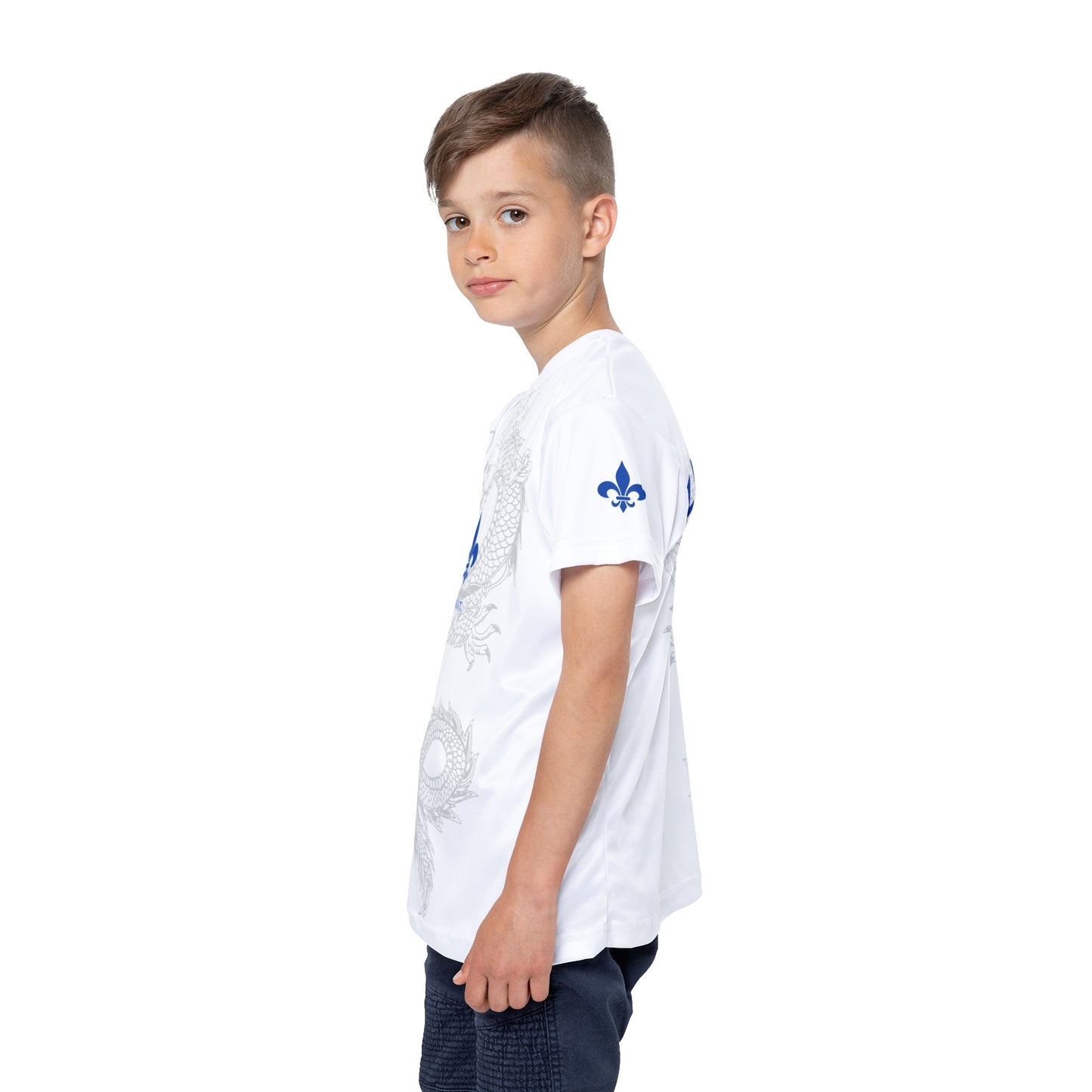 INAT™ “ZMAJEVI 26” Tee – World Cup 2026 Edition (White/Blue) KIDS