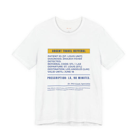 St. Louis to LA Unisex  Tee World Cup Edition