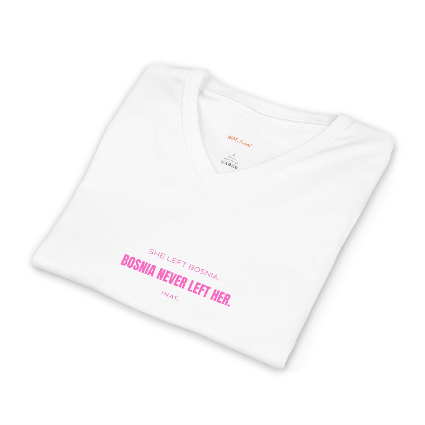 'Bosnia never left her' Women's  Shirt