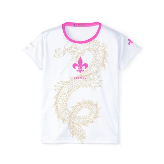 INAT™ “ZMAJEVI 26” Tee – World Cup 2026 Edition (Golden/Pink) Women's