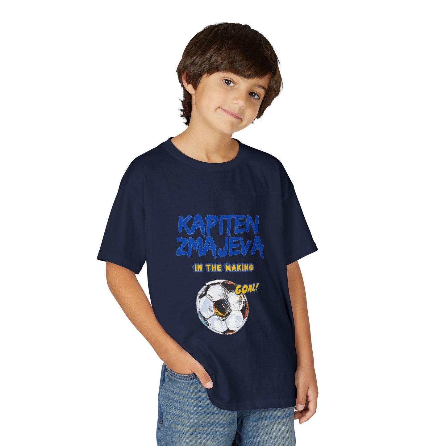 Future Zmaj Youth Soccer T‑Shirt – "In the Making" Goal Graphic