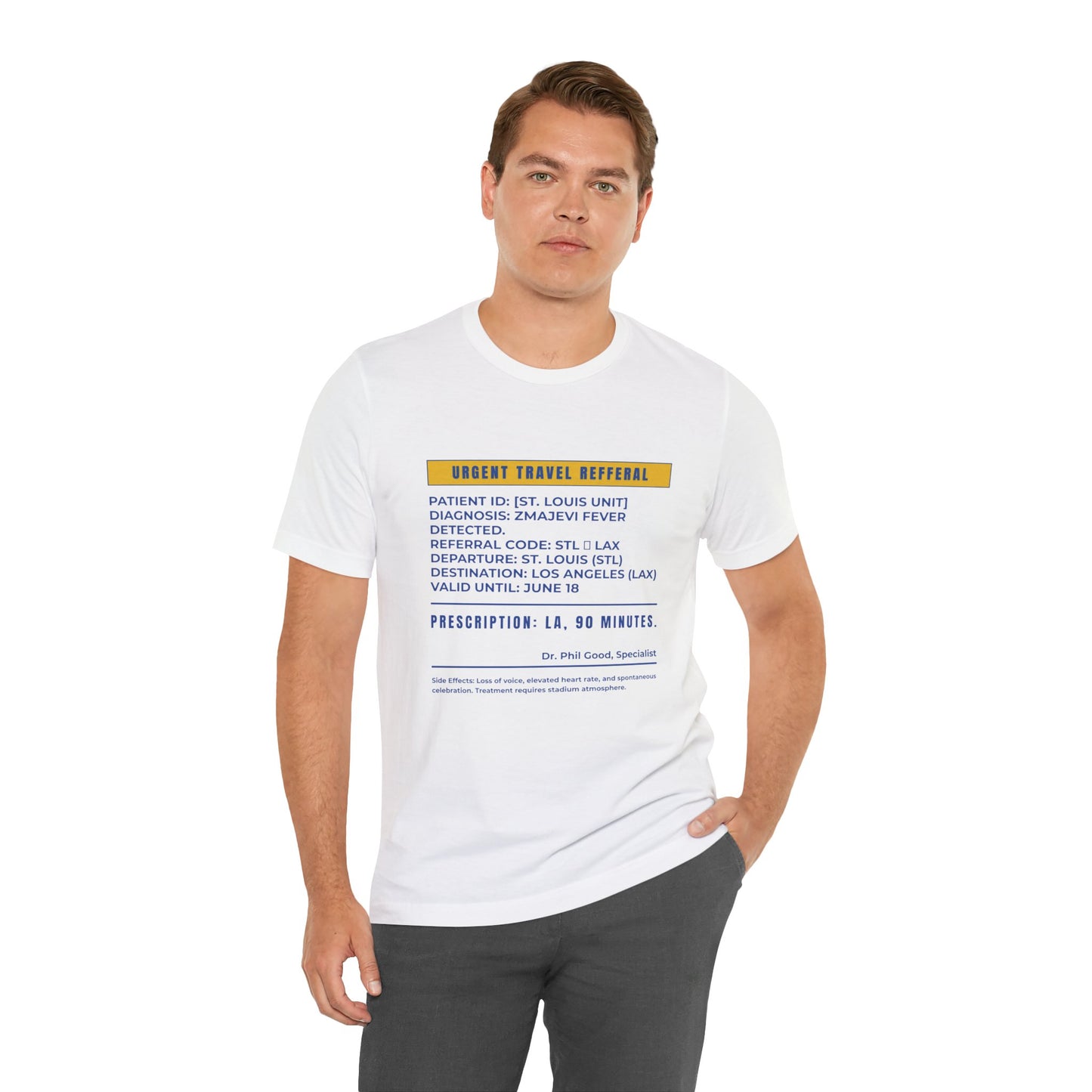 St. Louis to LA Unisex  Tee World Cup Edition