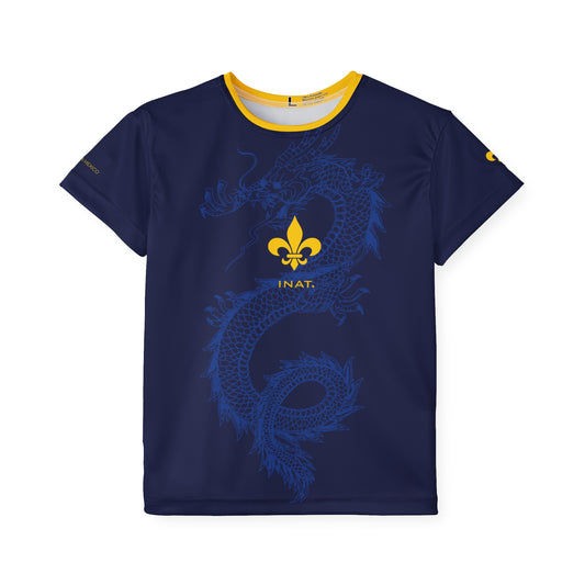 INAT™ “ZMAJEVI 26” Tee – World Cup 2026 Edition (Blue/Yellow) KIDS