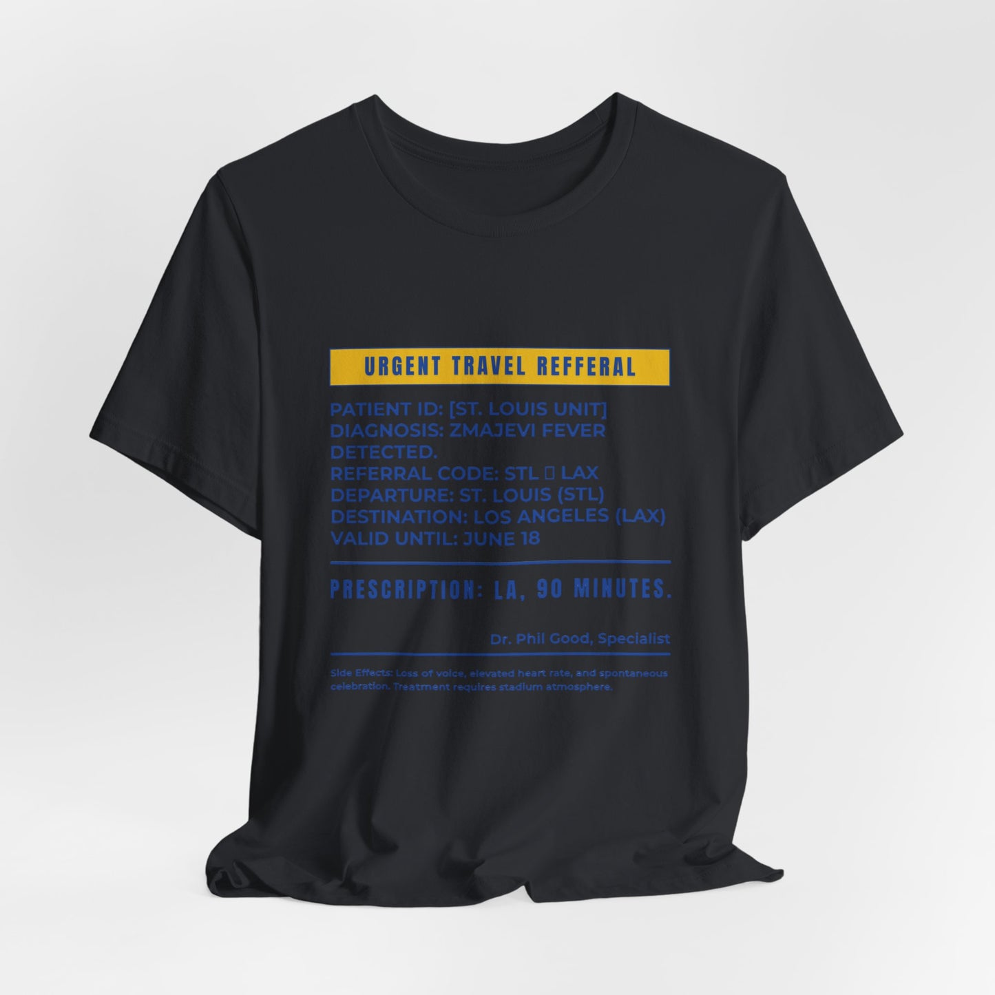 St. Louis to LA Unisex  Tee World Cup Edition
