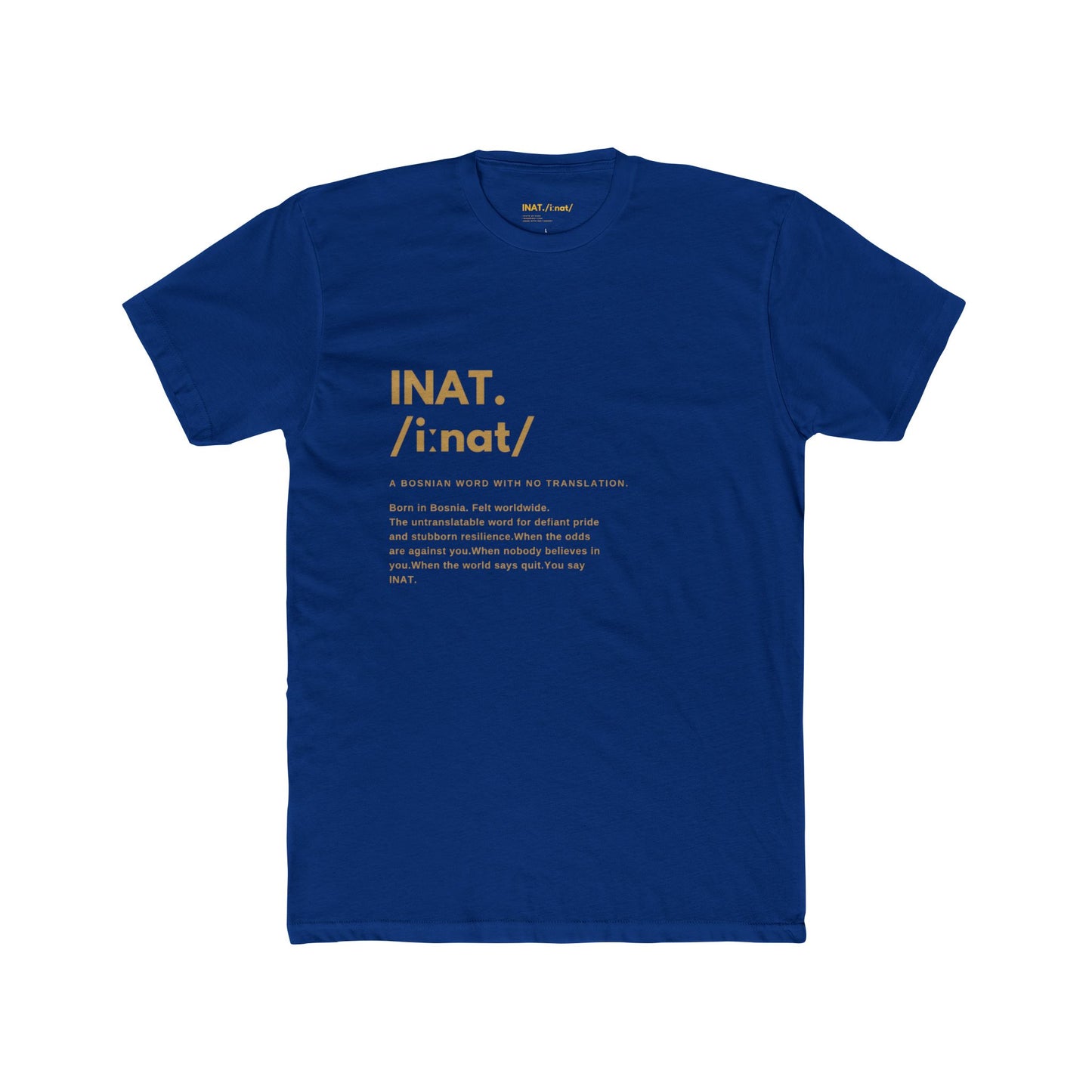INAT Unisex Cotton Tee